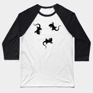 Gecko Dance Baseball T-Shirt